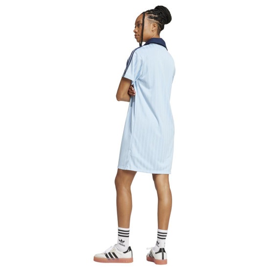 Adidas Γυναικείο φόρεμα Adicolor Football Jacquard V-Neck Dress